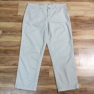Sonoma Women Khaki Cropped Pants